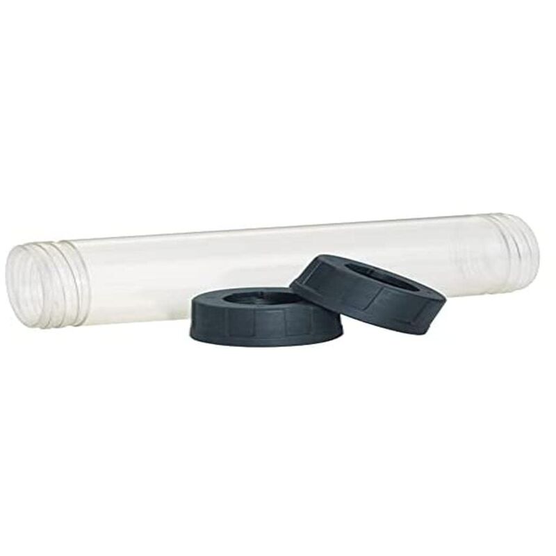 foto del prodotto milwaukee juego de tubo transparente 400ml, 2 roscas para nariz para 12v 18v