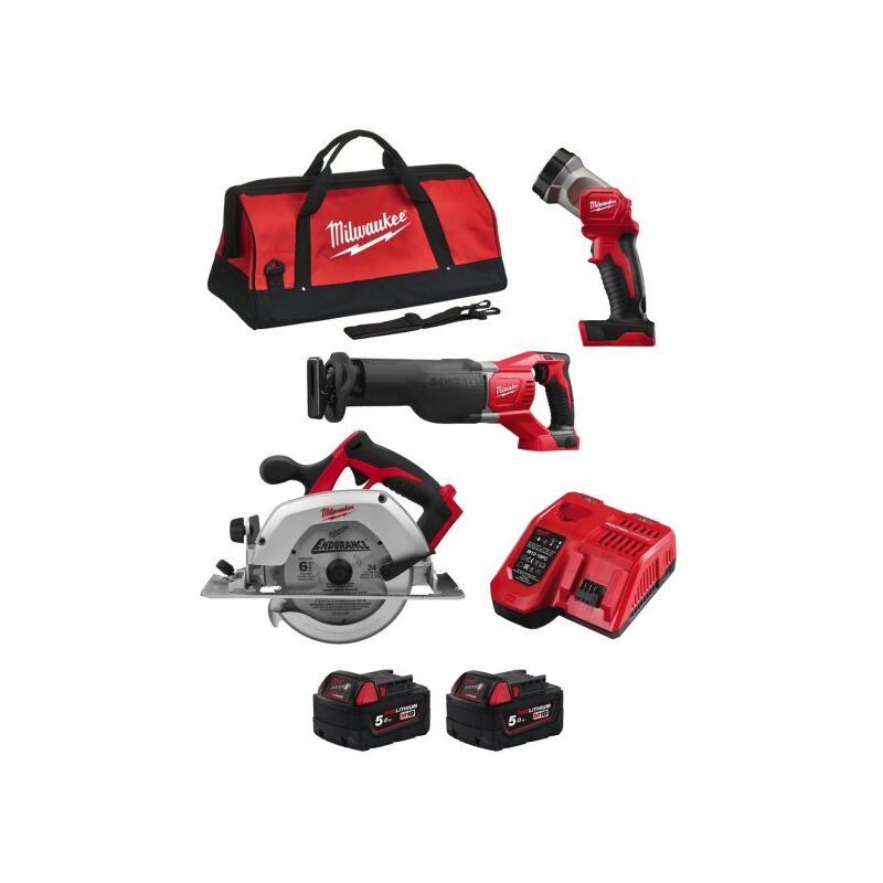 foto del prodotto milwaukee kit mwk303bag hd18cs m18bsx .. 8435587930211