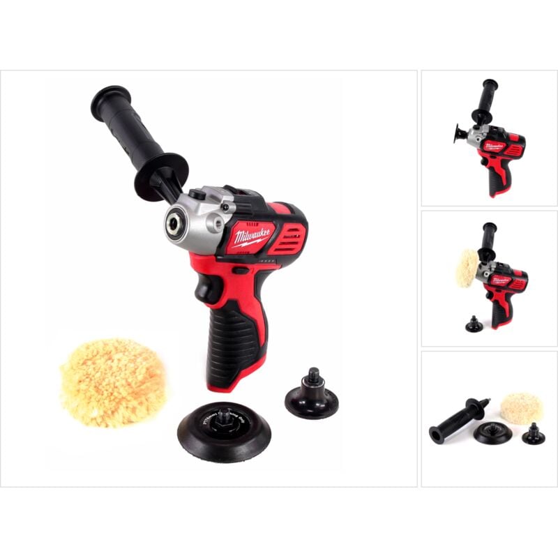 foto del prodotto milwaukee m12 bps-0 levigatrice a batteria, 12v solo - senza batteria, senza caricabatterie ( 4933447791 )