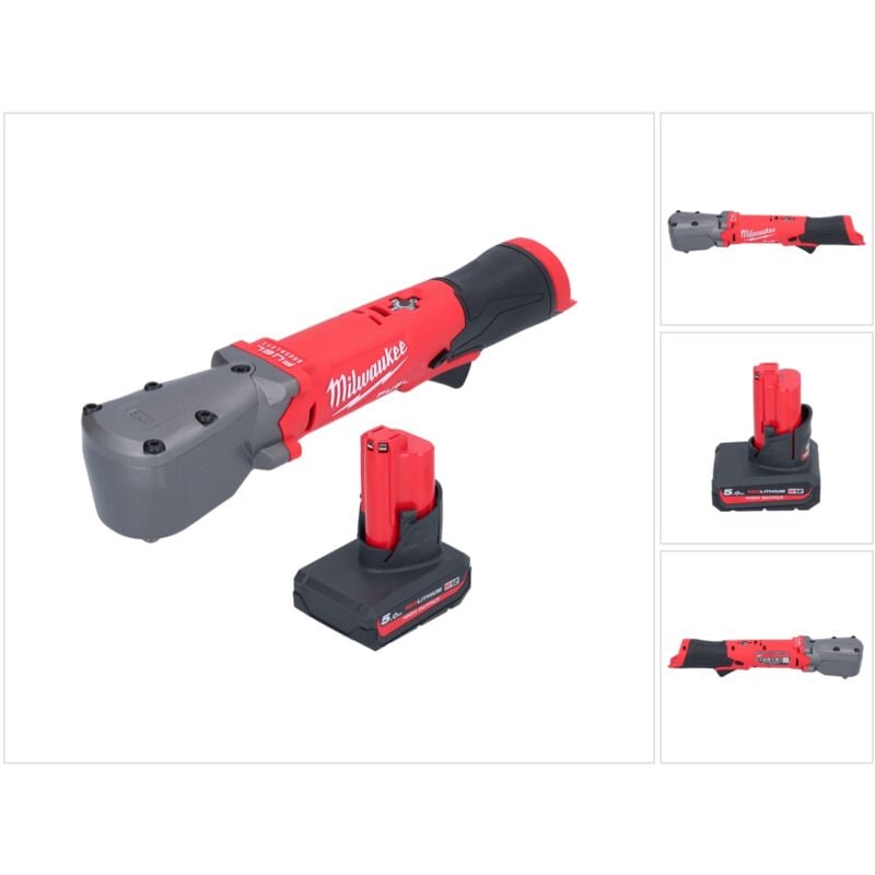 foto del prodotto milwaukee m12 fraiwf38 501 avvitatore a impulsi a batteria 12 v 3 4 270 nm brushless 1x batteria ricaricabile 5,0 ah senza caricatore