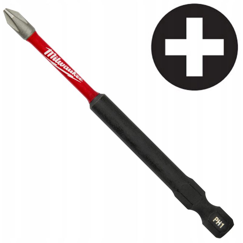foto del prodotto milwaukee shockwave ph1 bit 90mm 1 