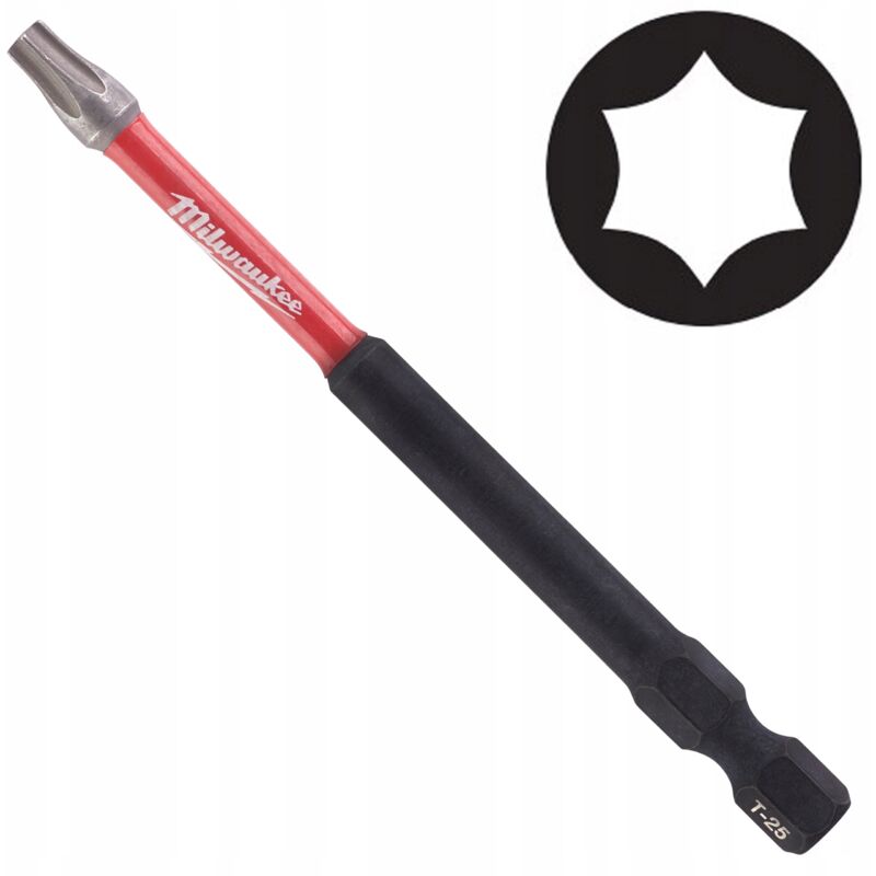 foto del prodotto milwaukee shockwave tx25 bit 90mm 1 