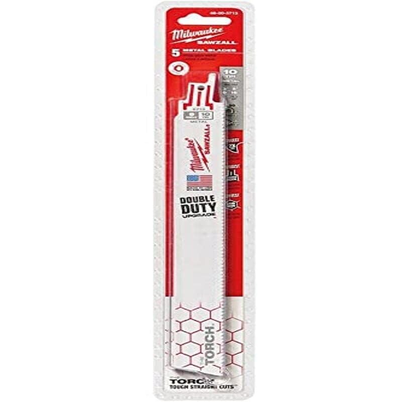 foto del prodotto milwaukee the torch lame per seghetto, 230 2,5 mm, confezione da 5