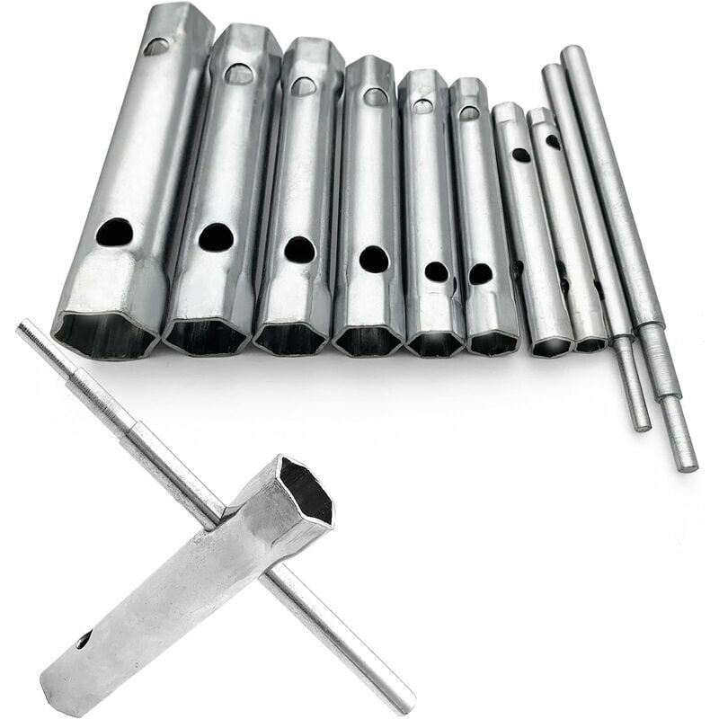 foto del prodotto mimiy chiave per tubi da 6 a 22 mm, chiave per tubi, chiave per candele per avvitare candele, smontare montare rubinetti e miscelatori, allentare