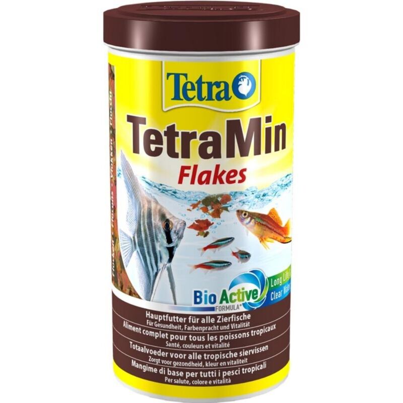 foto del prodotto min flakes mangime in fiocchi per acqua dolce formato 1000 ml tetra