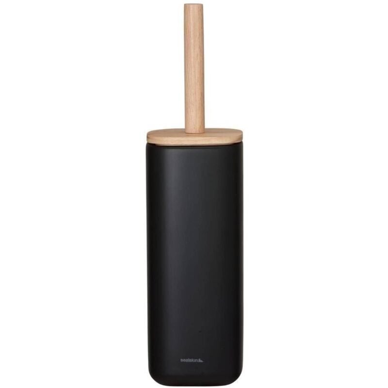 foto del prodotto mind scopino per wc, ceramica, nero, b x h x t 95 x 378 x 95 mm sealskin