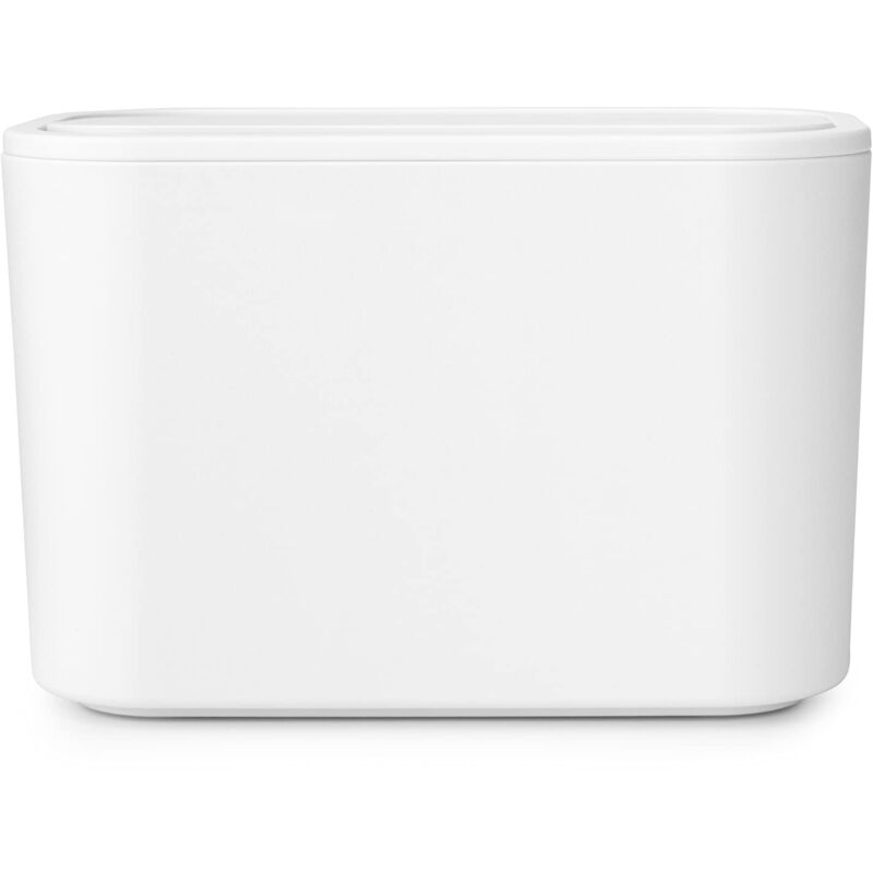 foto del prodotto mindset contenitore per rifiuti ideale per rifiuti di piccole dimensioni coperchio basculante rimovibile antigraffio resistente alla