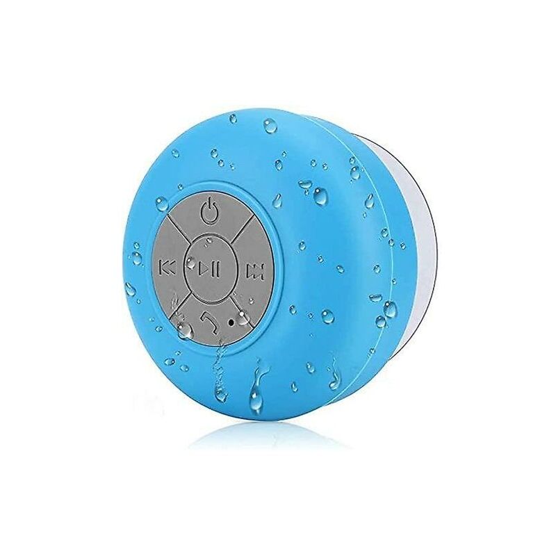 foto del prodotto mini altoparlante bluetooth wireless jellyfish blu 