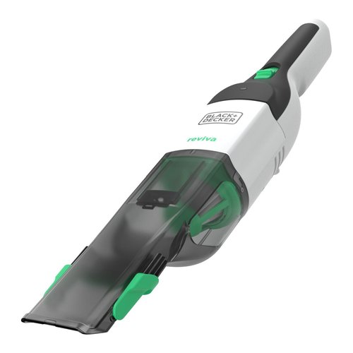 foto del prodotto mini aspirapolvere black decker revhv8c reviva white e black