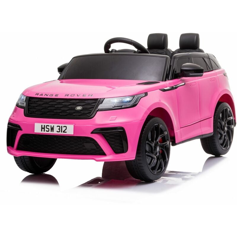 foto del prodotto mini auto per bambini land rover velar pink de
