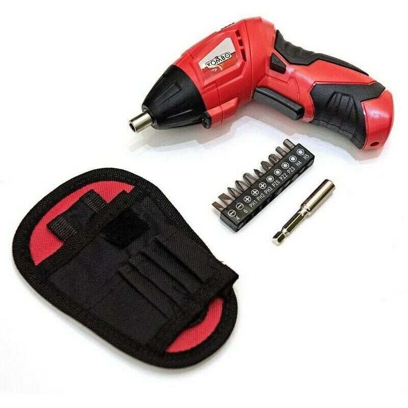 foto del prodotto mini avvitatore 4.8 v con astuccio e accessori inclusi