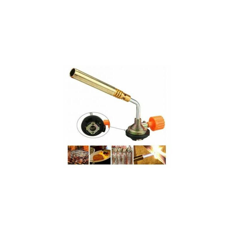 foto del prodotto mini cannello saldatore a gas minisaldatore torcia fiamma ossidrica accensione