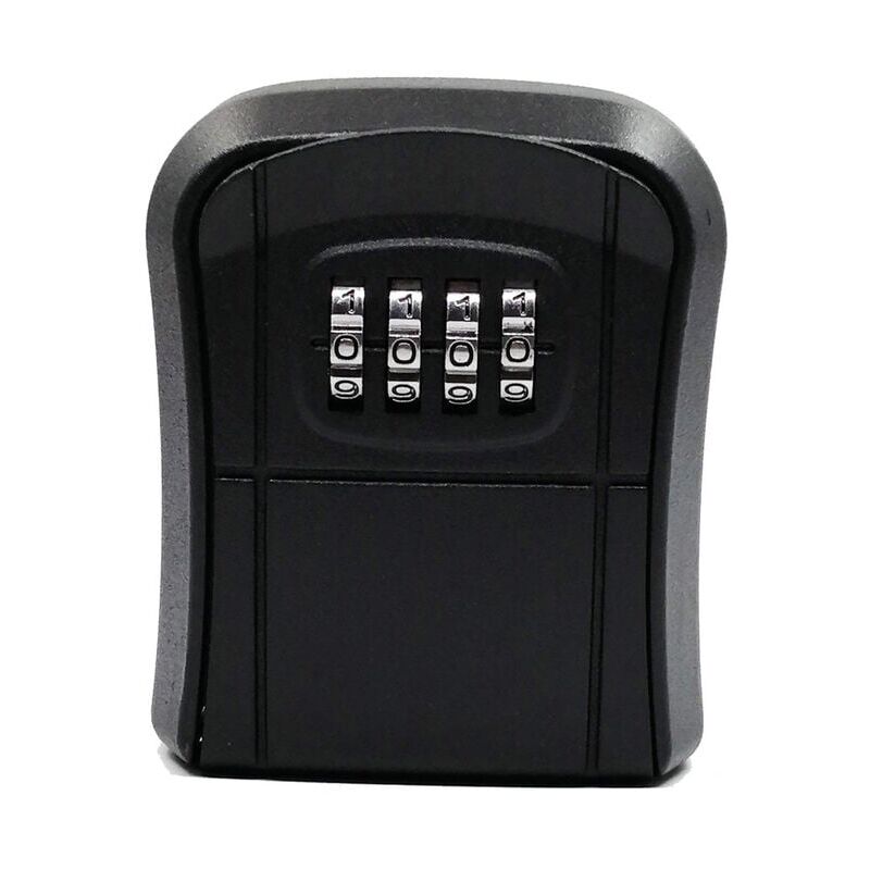 foto del prodotto mini cassaforte per chiavi da esterno con montaggio a parete, codice digitale reimpostabile a 4 cifre, impermeabile, per casa, scuola, ufficio,