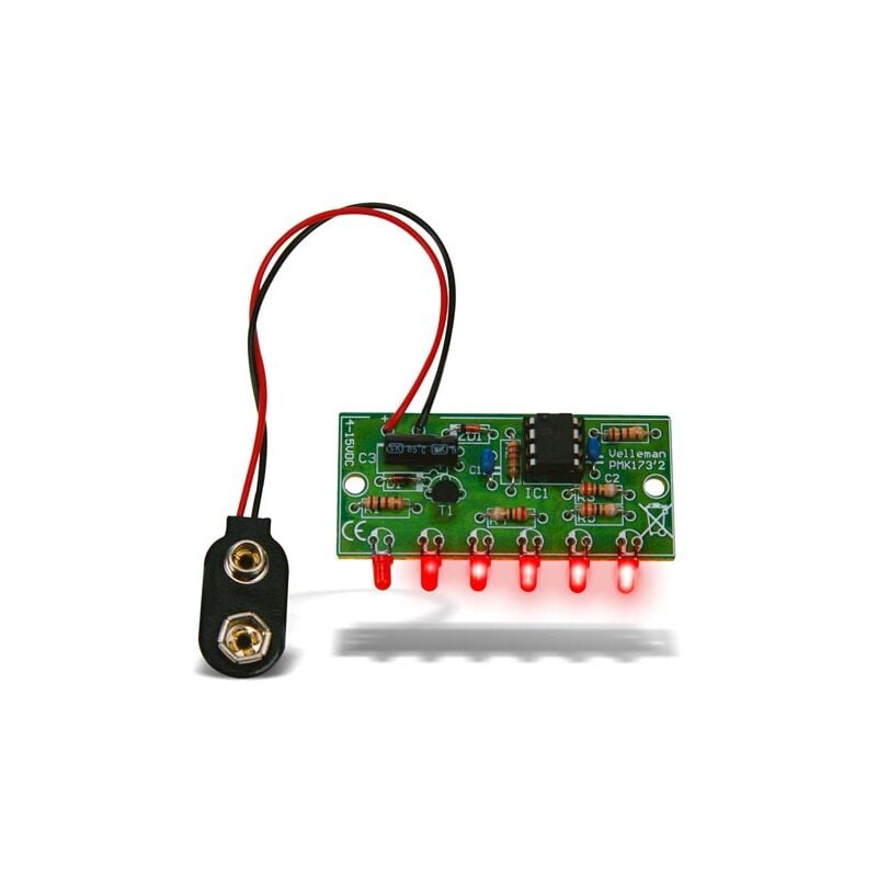 foto del prodotto mini chaser con 6 led
