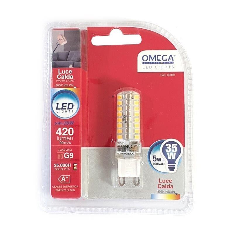foto del prodotto mini cilindro g9 5w led 3000k