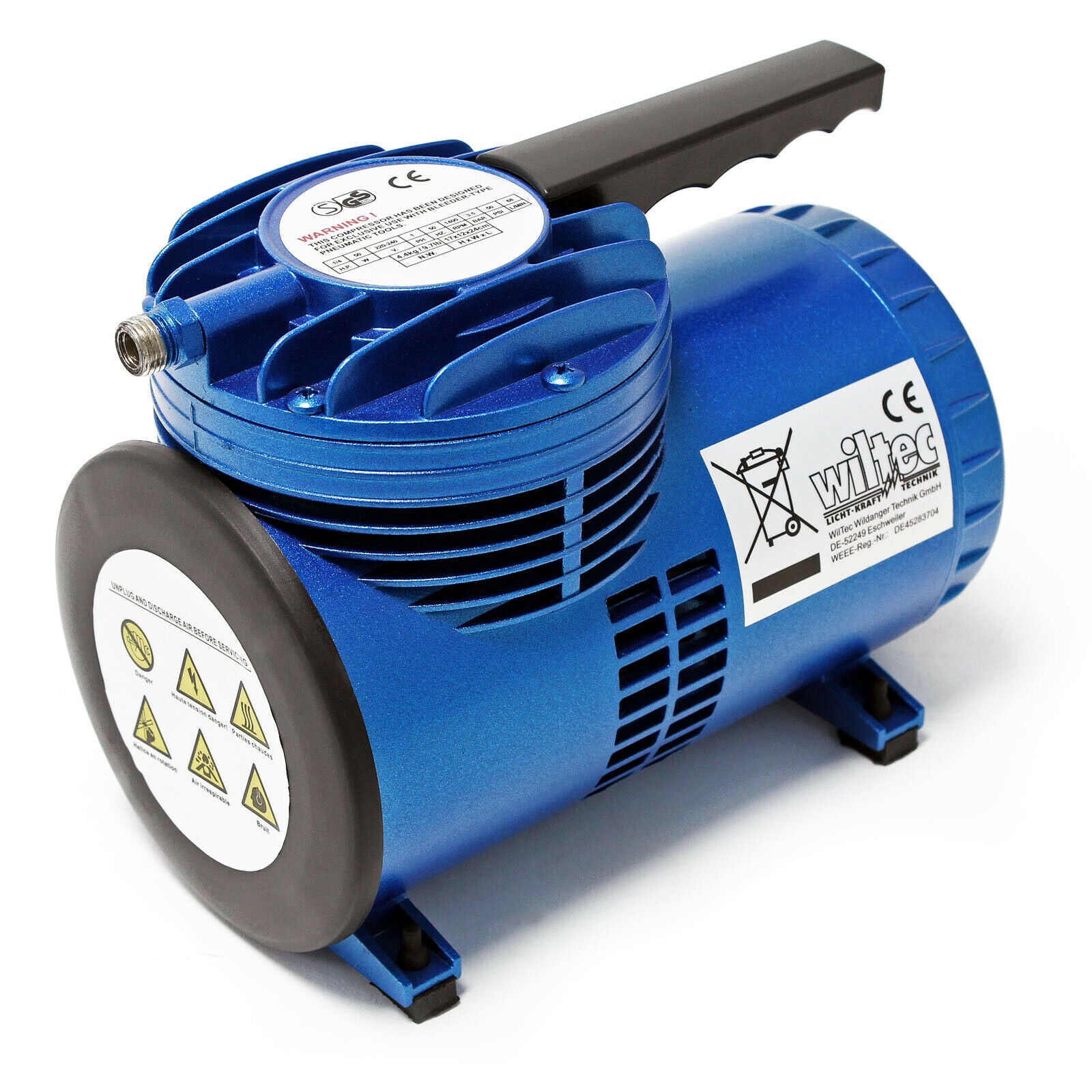 foto del prodotto mini compressore per aerografo modello portatile soluzione ottimale per l'uso mobile compressore portatile a membrana per aerografo 16 0001734