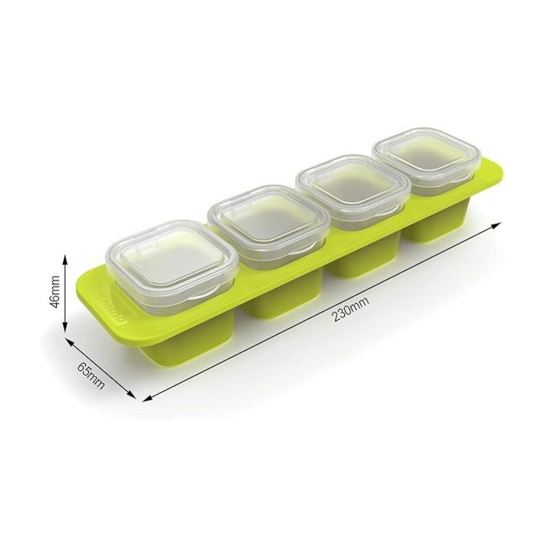 foto del prodotto mini contenitori per il freezer domino horizont blu