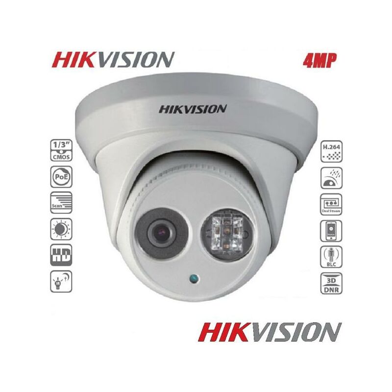 foto del prodotto mini dome ip outdoor 4mpxl 2,8mm ir30 hikvision