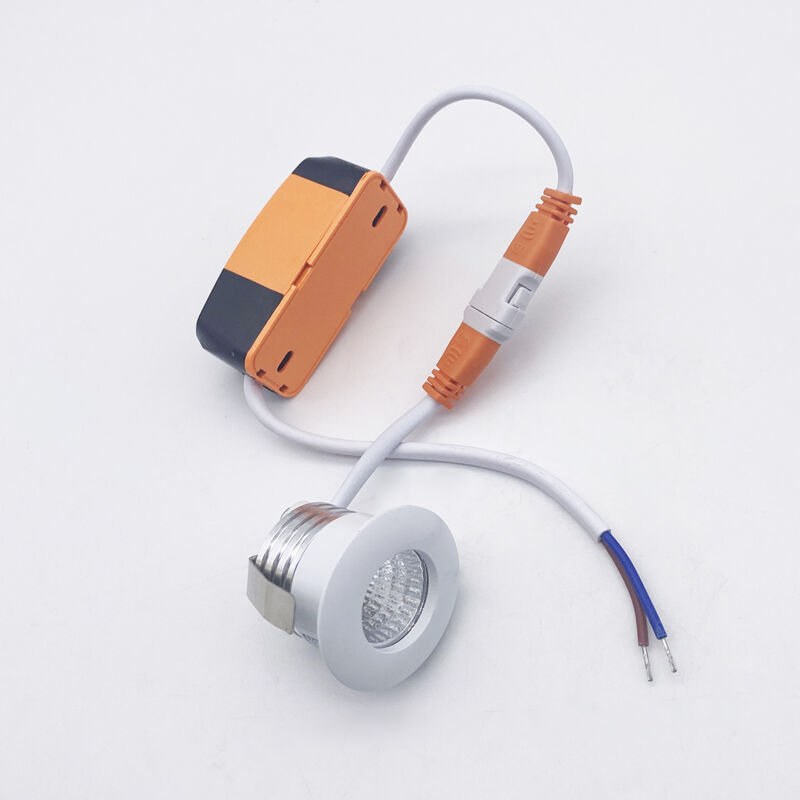 foto del prodotto mini faretto 3w 220v cob led a incasso rotondo bianco 37mm f.i.31 35mmluce neutra naturale 4200k
