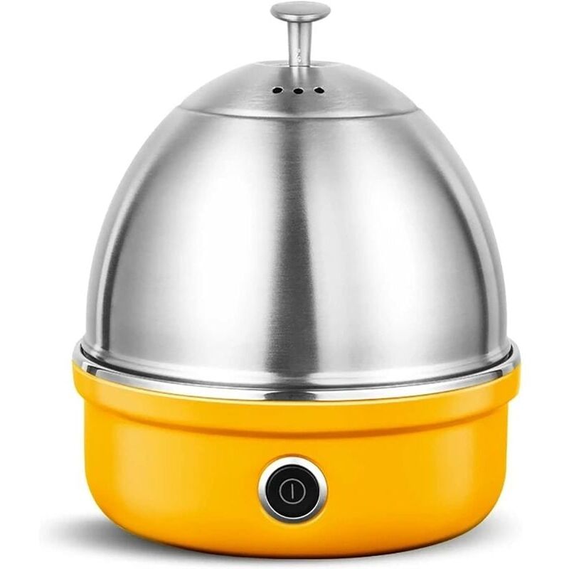 foto del prodotto mini fornello elettrico per uova domestico giallo