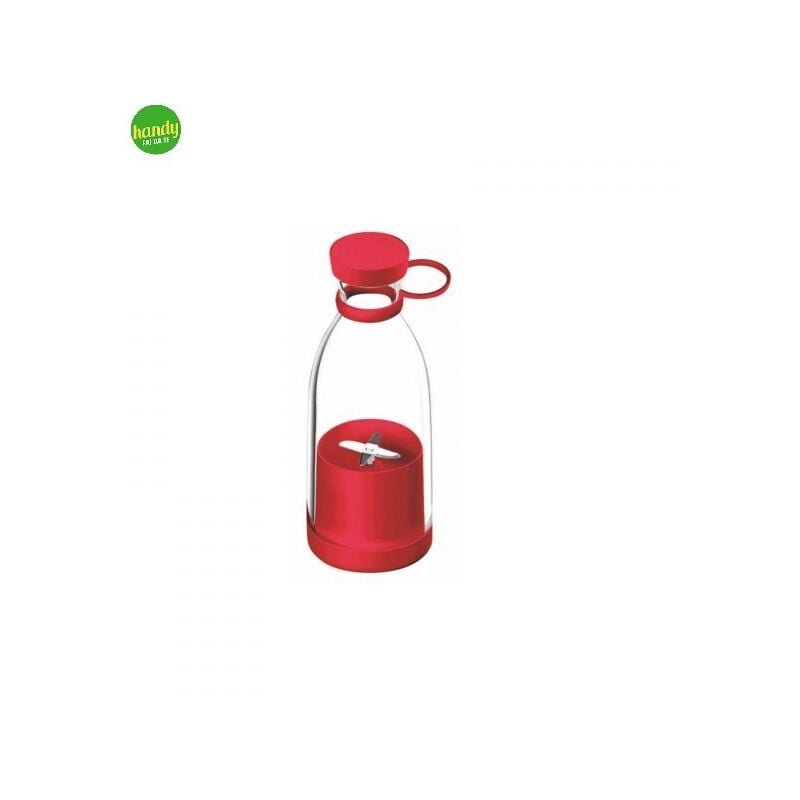 foto del prodotto mini frullatore handy 380ml usb rosso