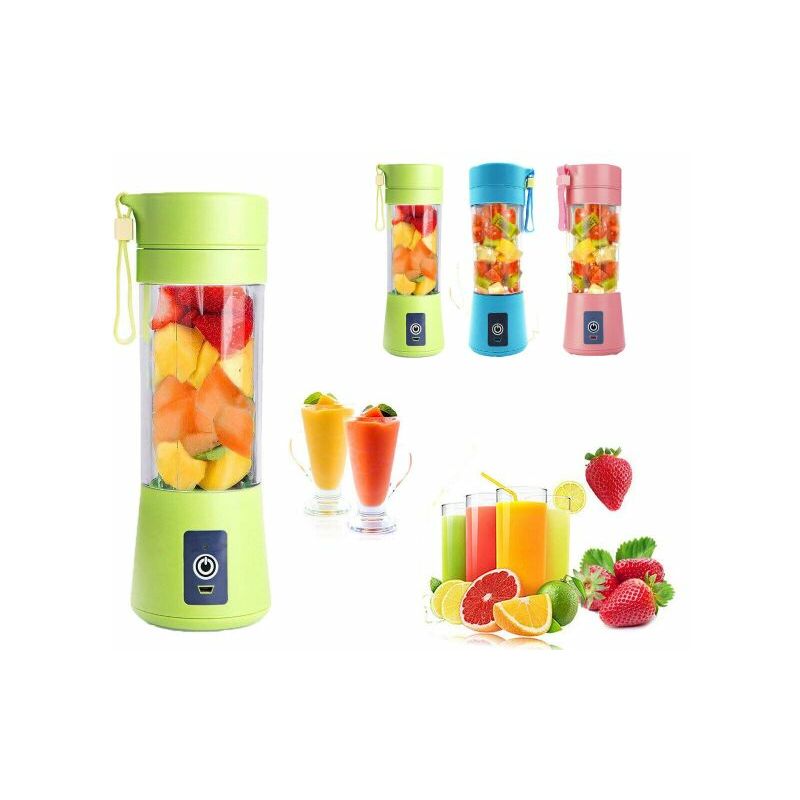 foto del prodotto mini frullatore portatile da viaggio succo di frutta coppa mixer frullati usb