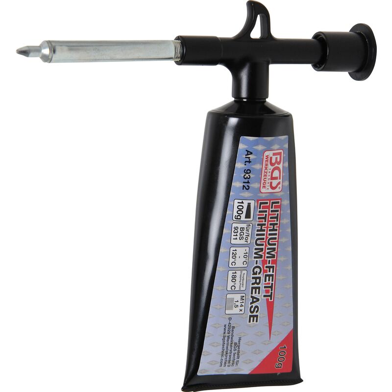 foto del prodotto mini ingrassatore con 100 g grasso di litio 1 tubo 