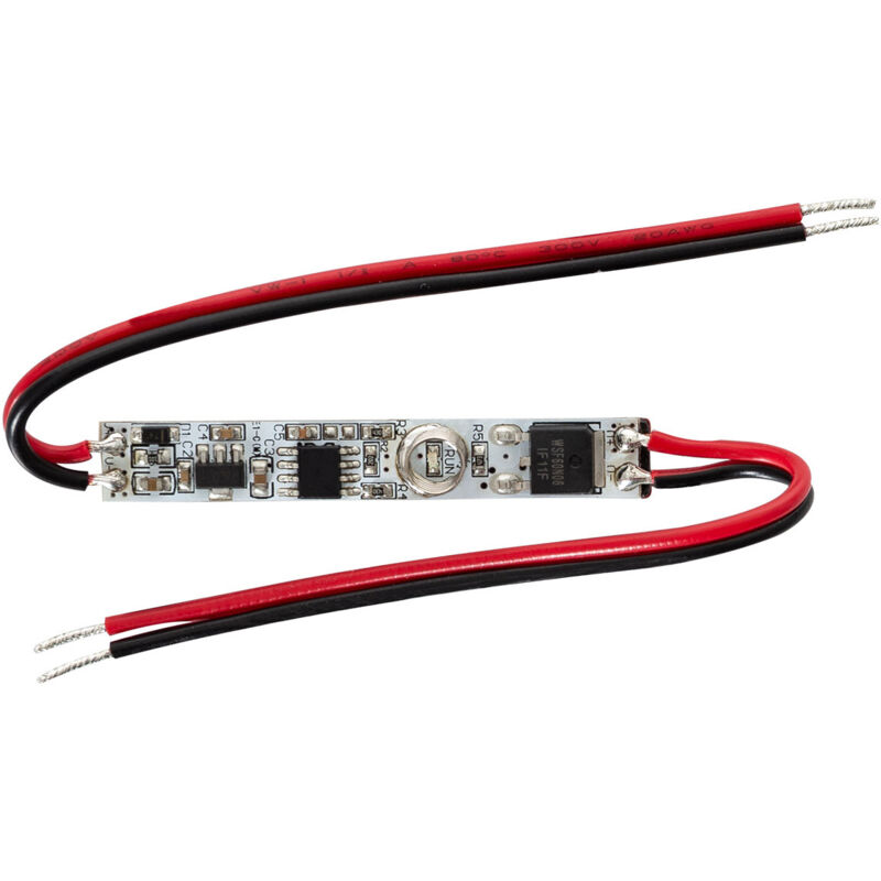 foto del prodotto mini interruttore touch per striscia led bianco