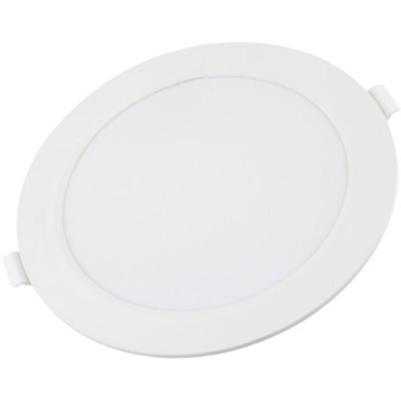 foto del prodotto mini led pannello rotondo 12w 2700k 170mm bianco ip20