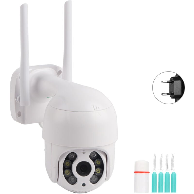 foto del prodotto mini machine billes 8 lumi res 2 pouces, wifi, ext rieur, tanche, cam ra 1080p, icsee 110 240v, norme europ enne