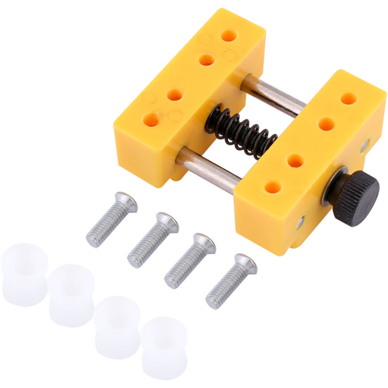 foto del prodotto mini morsa per hobby, trapano da banco, orologio, strumento artigianale, strumento di riparazione del morsetto per gioielli