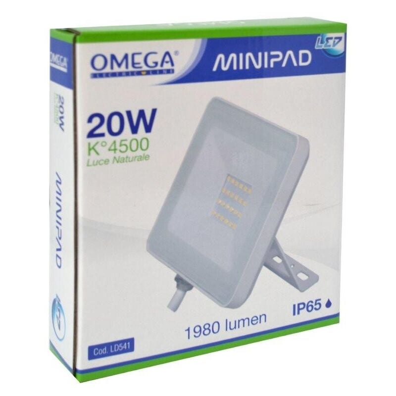 foto del prodotto mini pad led 20w 1980lmn 4500k