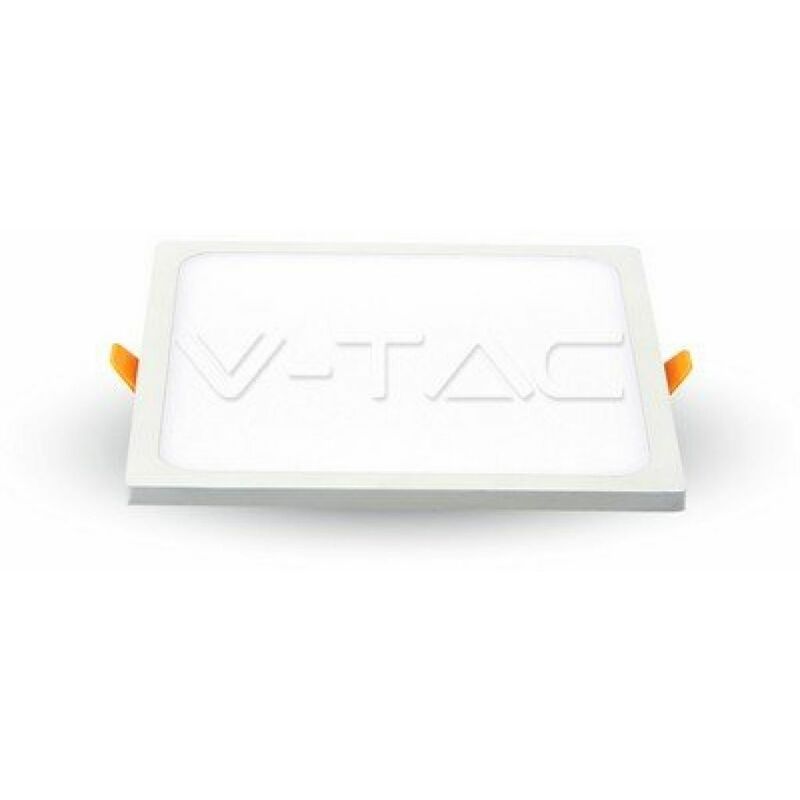 foto del prodotto mini pannello led 22w 100lm w montaggio ad incasso quadrato bianco freddo v tac