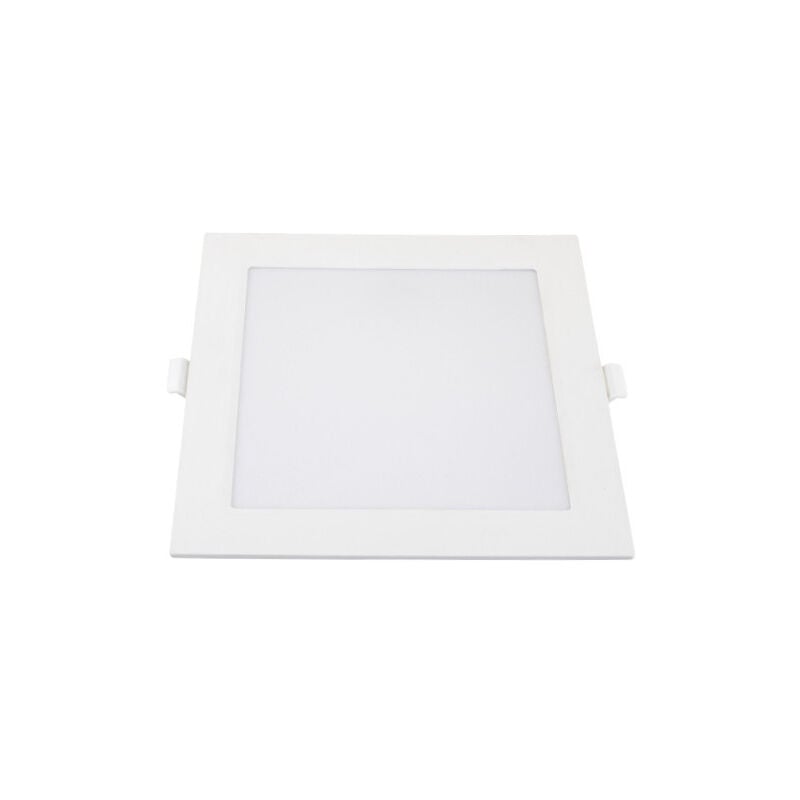 foto del prodotto mini pannello retroilluminato quadrato sottile 12w 2700k 170x170mm bianco