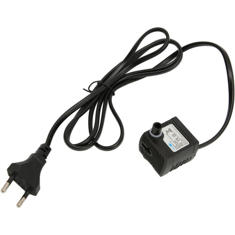 foto del prodotto mini pompa sommergibile per acqua regolabile silenziosa impermeabile ipx8 con ventosa per acquario, spina ue 220 240 v ymyny