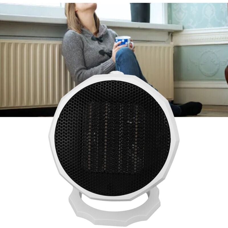 foto del prodotto mini radiatore elettrico portatile a risparmio energetico, riscaldamento regolabile per ufficio, camera da letto, camera da letto, bianco, 1000 a