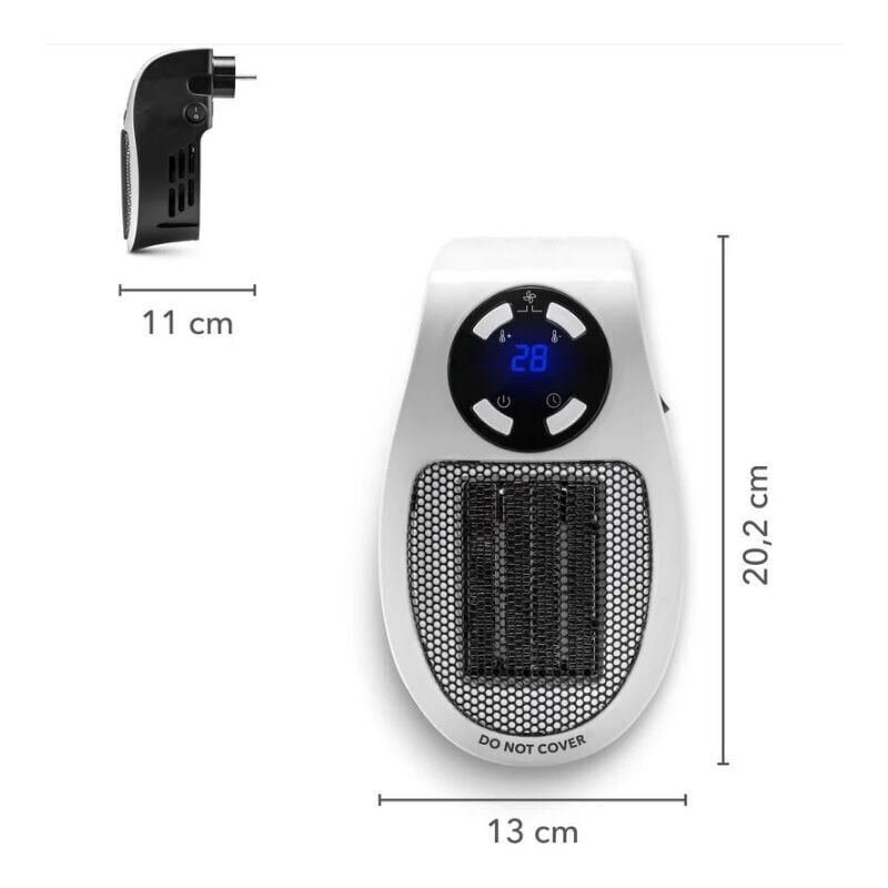 foto del prodotto mini radiatore ymyny per presa a muro