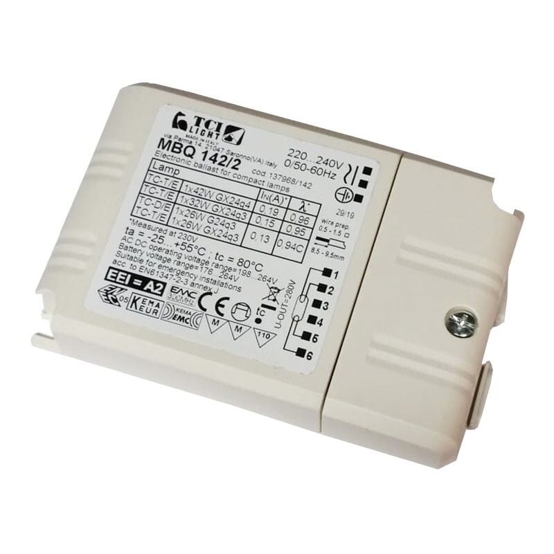 foto del prodotto mini reattore elettronico tci mbq 142 2 1x26 32 42 137968 142