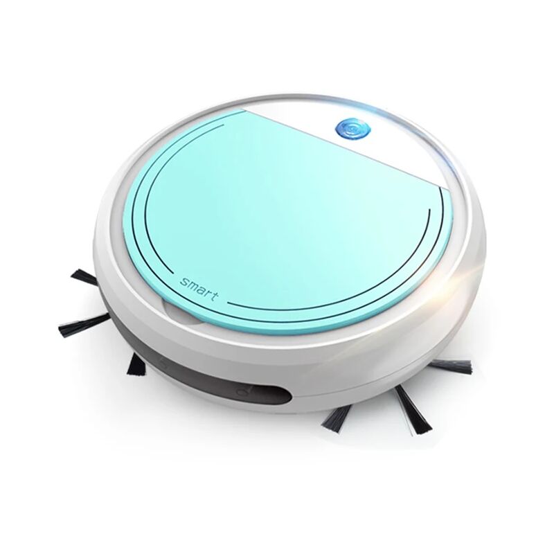 foto del prodotto mini robot aspirapolvere automatico senza fili ricarica usb spazzamento e lavaggio 3200pa 4 in 1