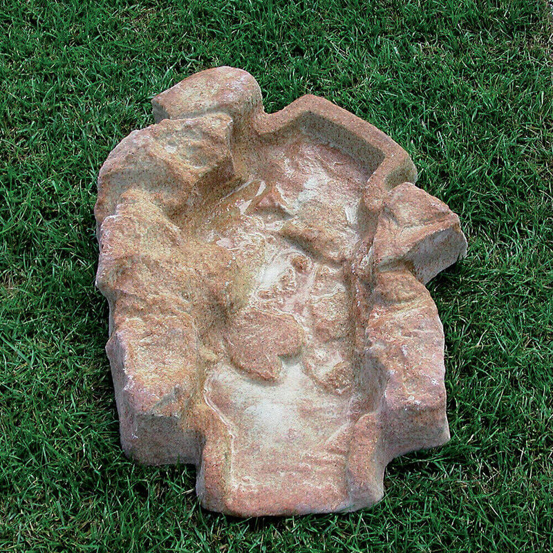 foto del prodotto mini ruscello con curva a sinistra 60x58x12 cm per cascata da giardino in vetroresina