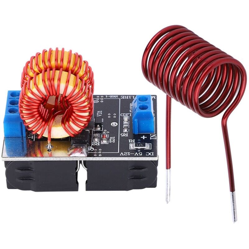immagine 0 del prodotto mini scheda di riscaldamento zvs dc512v 120w driver di riscaldamento flyback induttivo bobina di accensione 