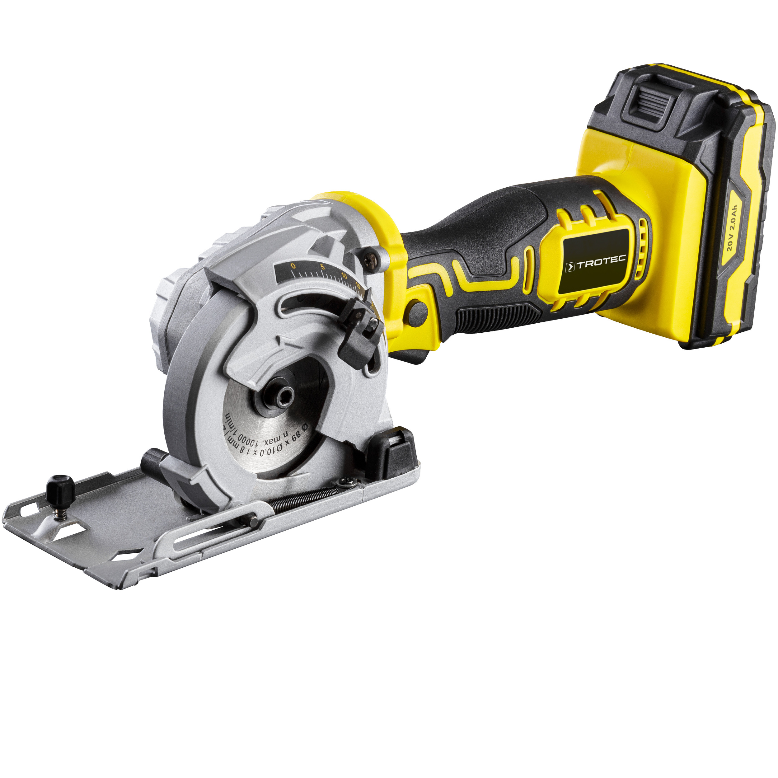 foto del prodotto mini sega circolare a batteria pcss 05-20v