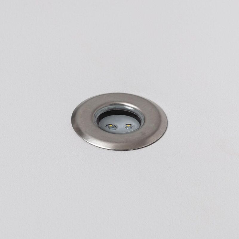 foto del prodotto mini segnapasso led da incasso 0.2w ip68 bianco naturale 4000k