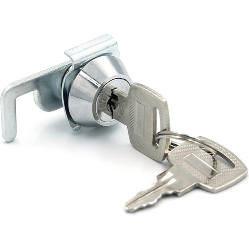 foto del prodotto mini serratura a camma con clip rapida per registratore di cassa, cassetto pos, armadietto palestra, serratura per scatola d aria in metallo, stessa