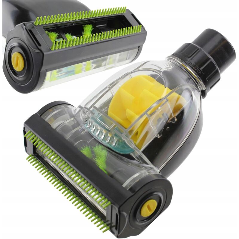 foto del prodotto mini spazzola turbo per aspirapolvere 35 mm, multifunzionale