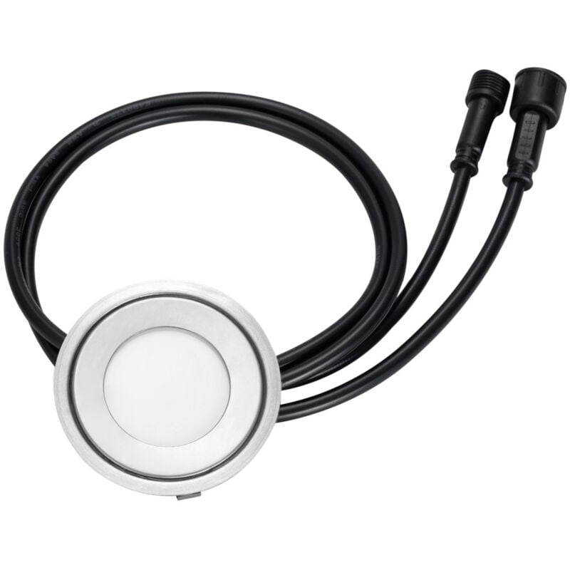 foto del prodotto mini spot led incasso rotondo ultra piatto rgbw 0.7w dc12v ip67