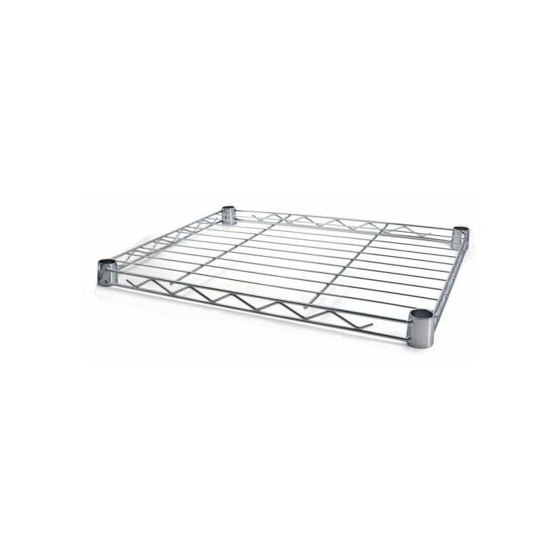 foto del prodotto mini system scaffale metallico ripiano leggero cm 35 x 45 cucina bagno garage cabina armadio