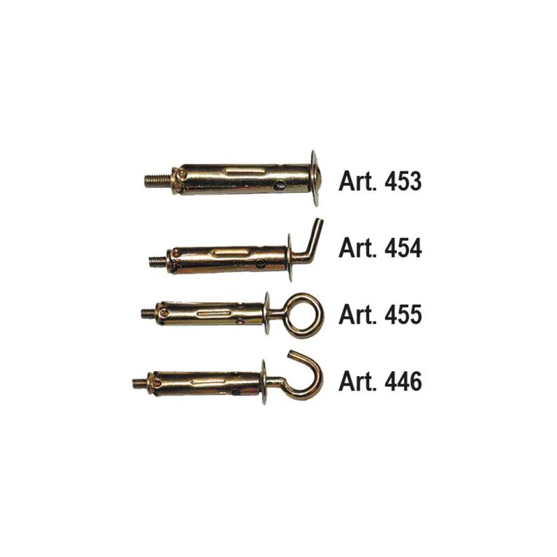 foto del prodotto mini tasselli c gancio corto m3 art.454