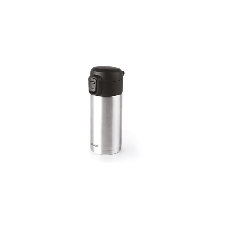 foto del prodotto mini thermos con doppia parete in acciaio inox e coperchio con sistema di chiusura capacit 180 ml 