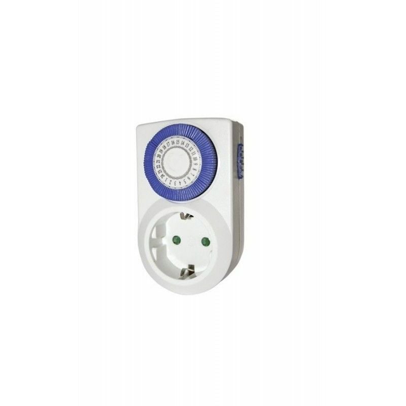 foto del prodotto mini timer meccanico giornaliero 24h gsc 0401240
